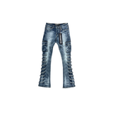 Valabasas "Quantico" Stacked Denim (Light Blue) - VALABASAS