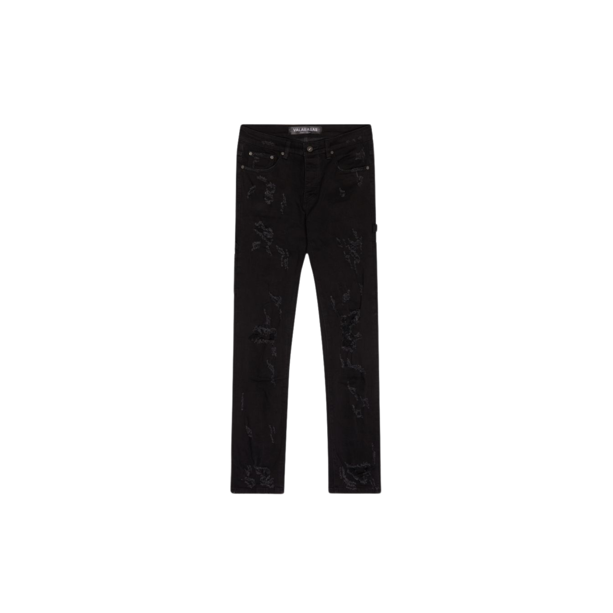 Valabasas "Caesar" Straight Relaxed Jean (Black) - VALABASAS