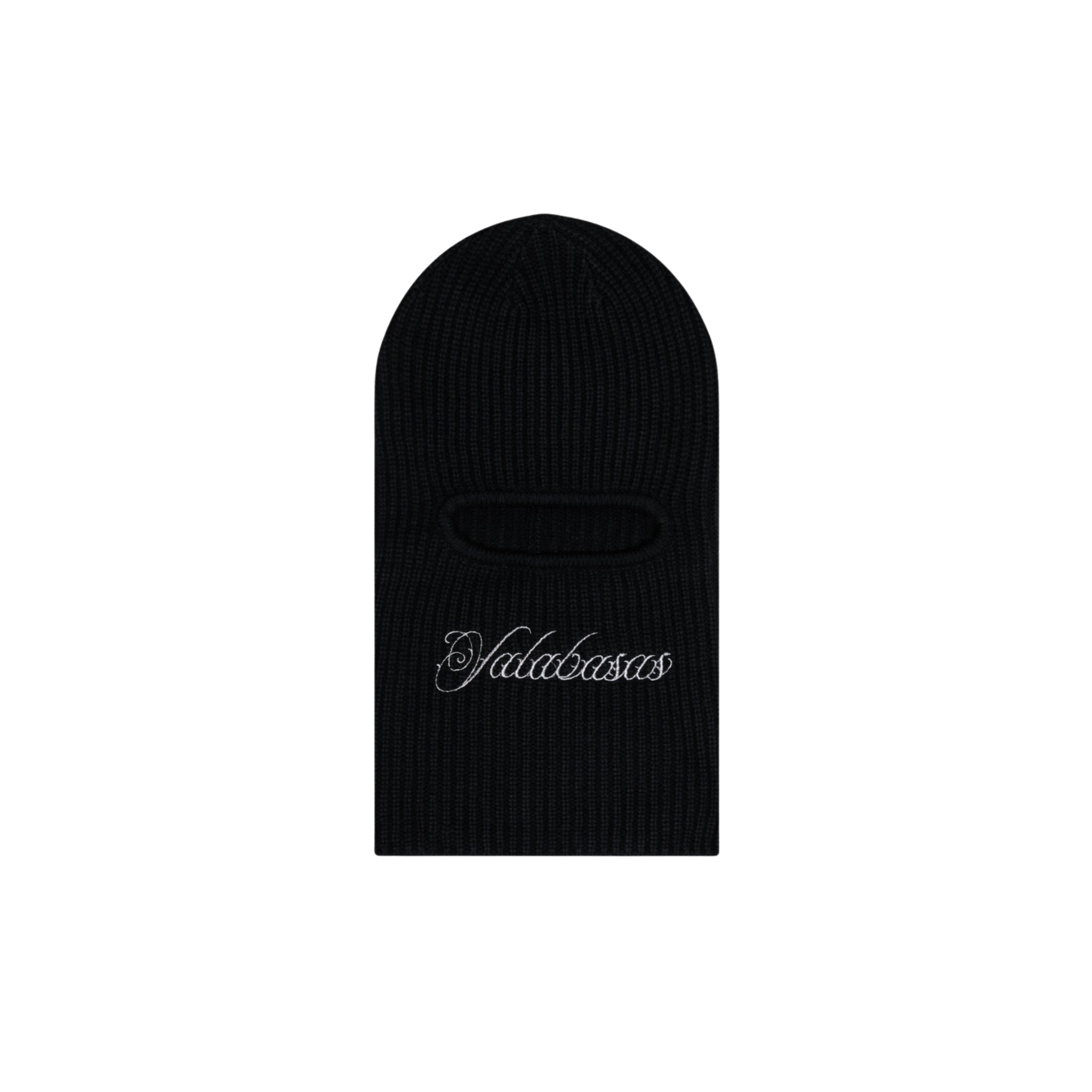 Valabasas "Daheya" Ski Mask (Black) - VALABASAS