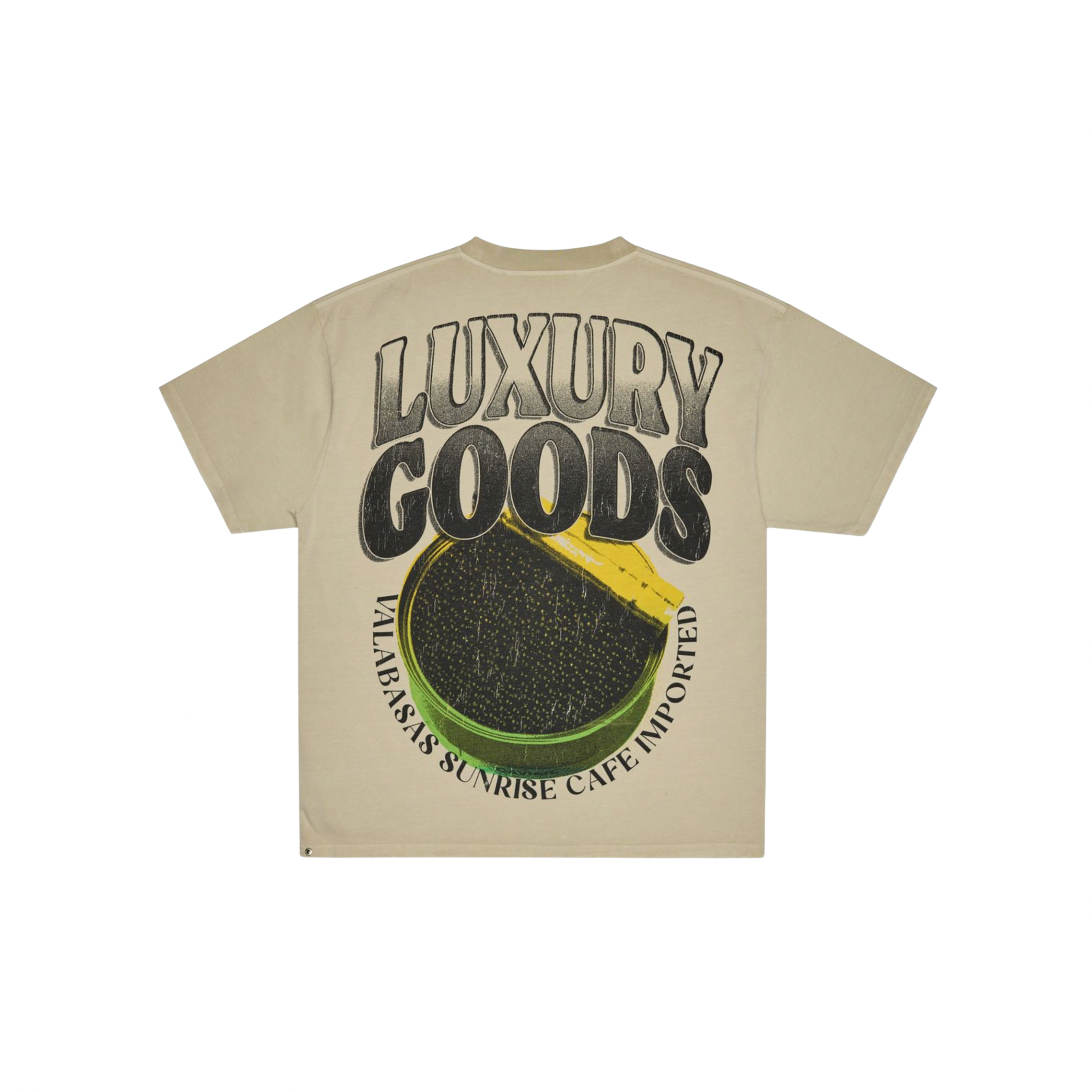Valabasas “Lux Cafe” Tee (Cream) - VALABASAS