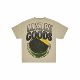 Valabasas “Lux Cafe” Tee (Cream) - VALABASAS
