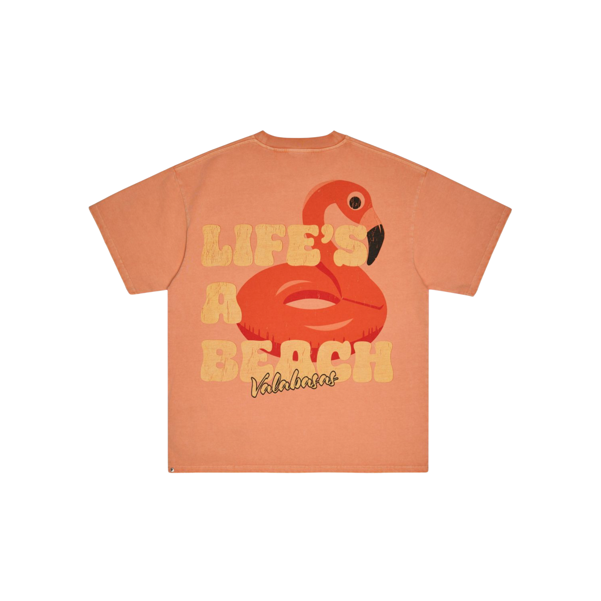 Valabasas “Life is a Beach” Tee (Peach) - VALABASAS