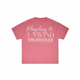 Valabasas “Relax” Tee (Pink) - VALABASAS