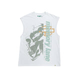 Memory Lane T3 Blitz Sleeveless Tee (Off White)