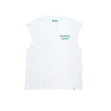Memory Lane Inside The World Sleeveless Tee (White)