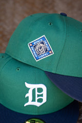 New Era Detroit Tigers 1945 World Series Pink UV (Green/Navy) 59Fifty Fitted