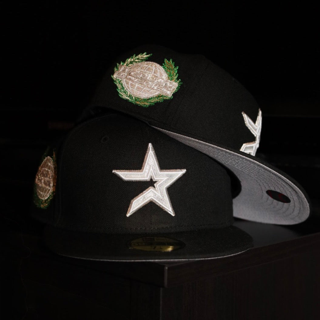 New Era Houston Astros 2005 World Series Side Patch Fitted (Black)