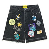 Godspeed "Patchwork" Denim Shorts - Godspeed