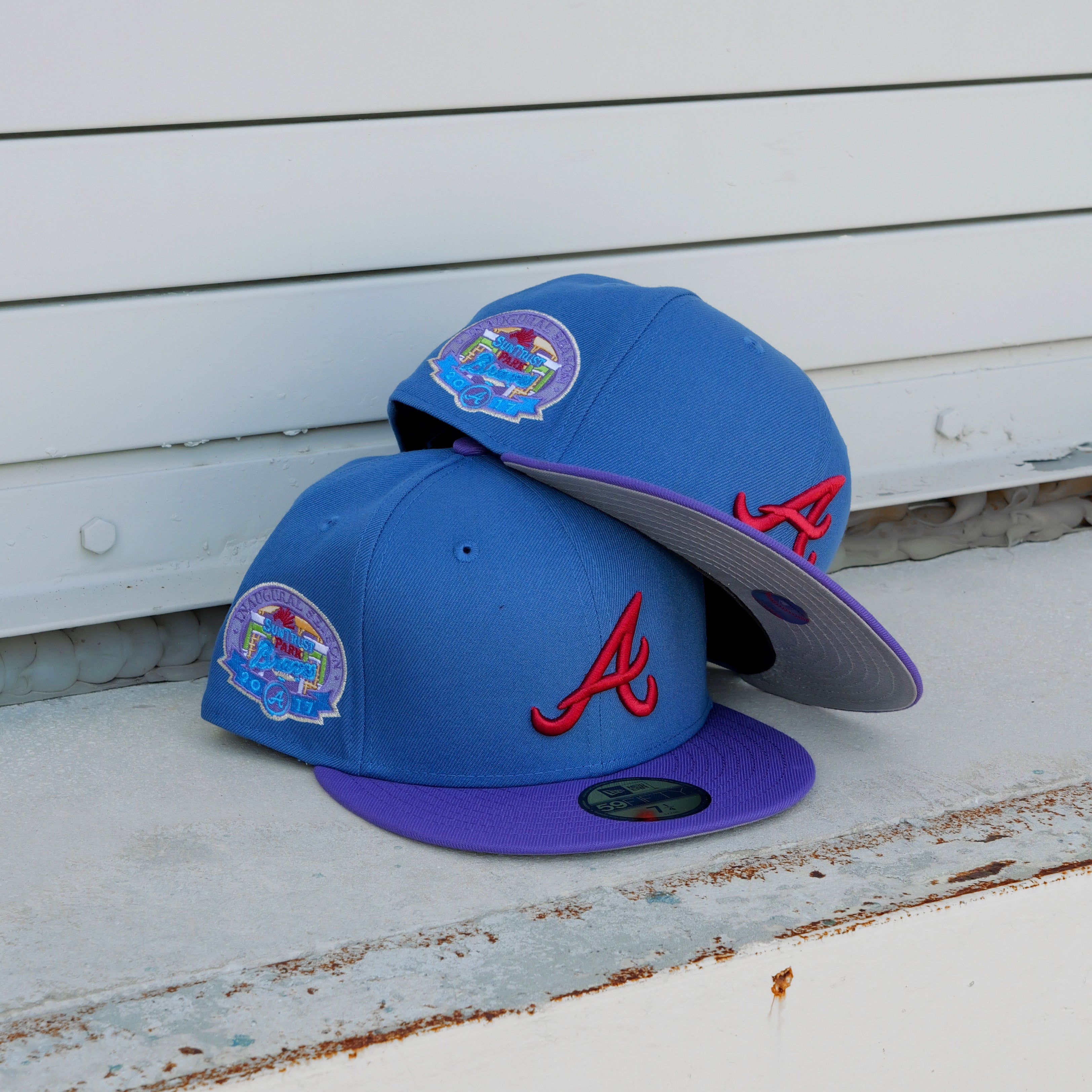 New Era Atlanta Braves 2017 Inaugural Season Side Patch Fitted