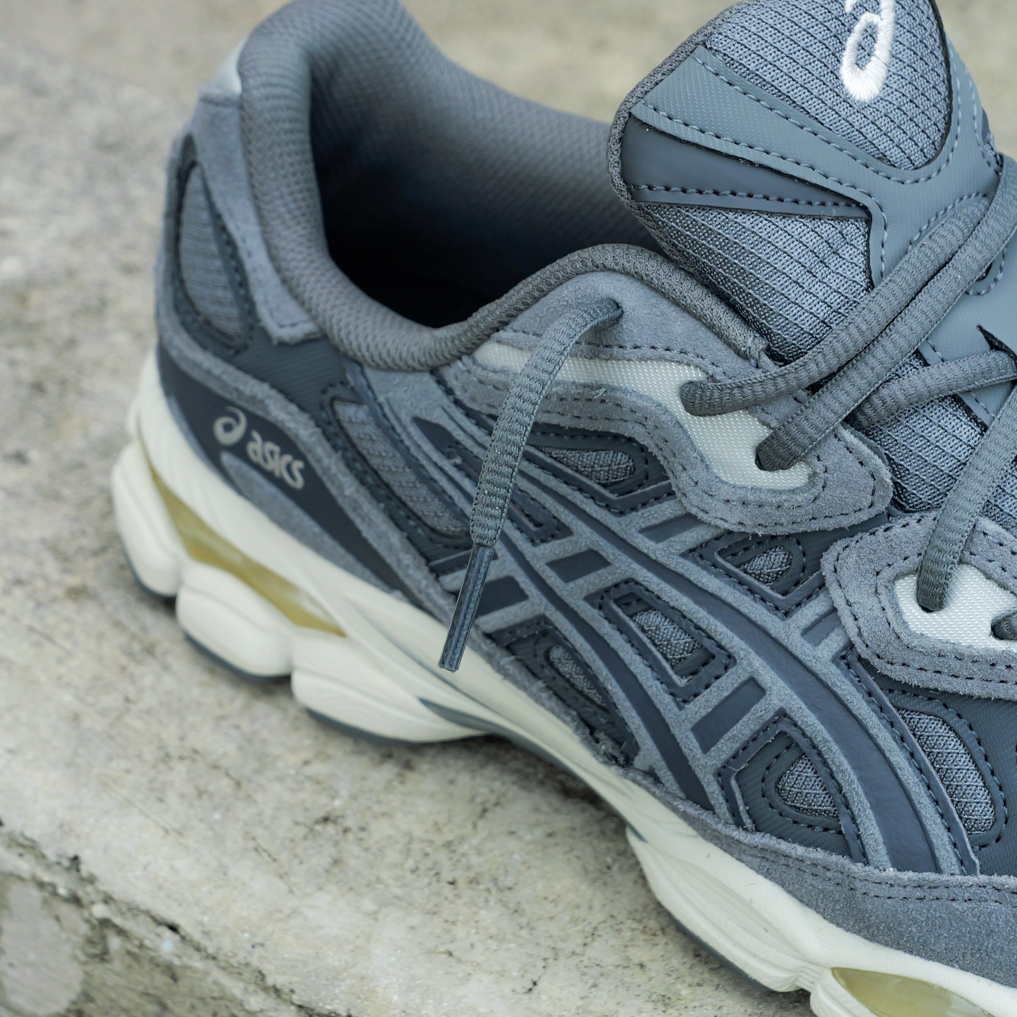 Mens Asics Gel-NYC (Steel Grey/Carrier Grey)