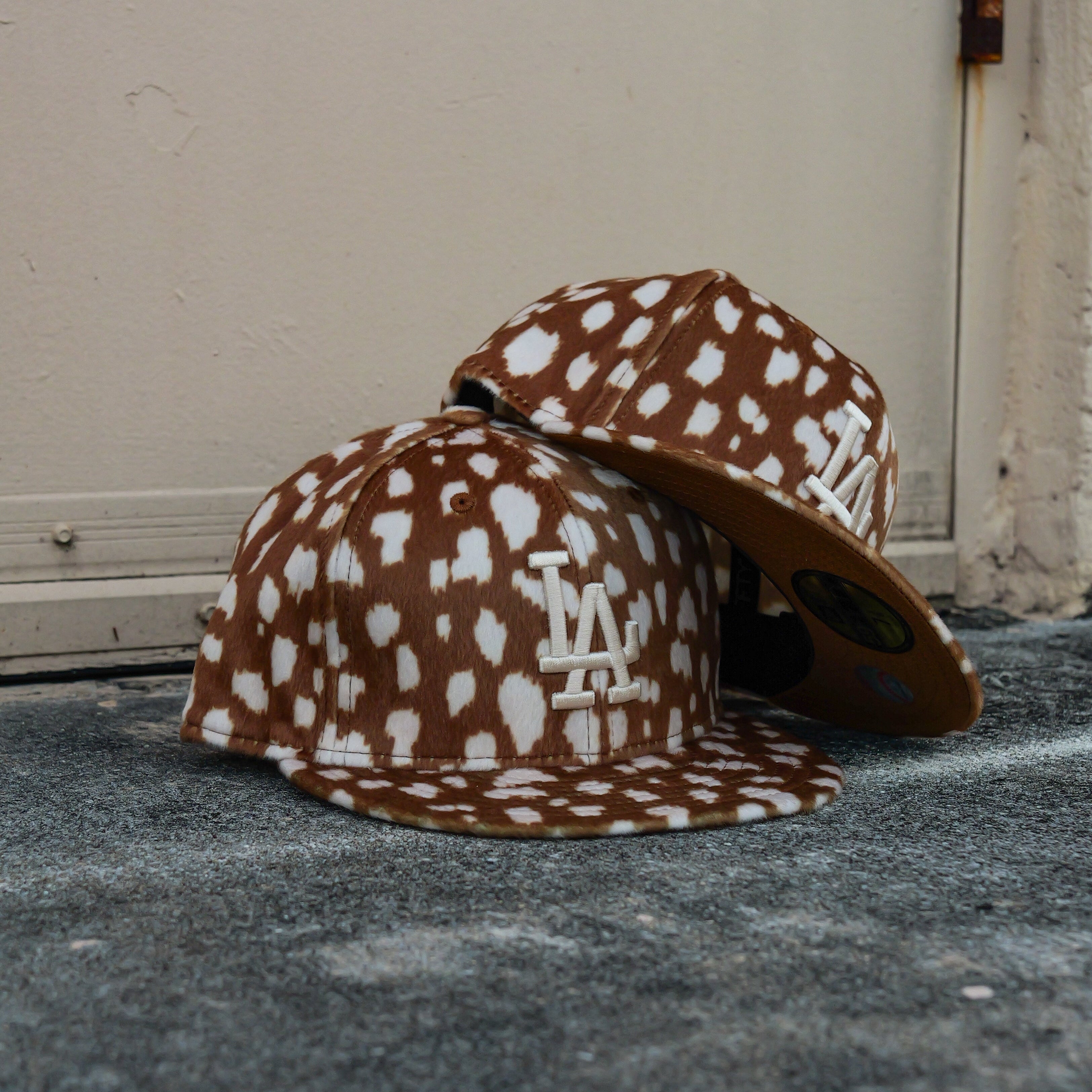 New Era Los Angeles Dodgers Pony Hair "Animal Print" Fitted