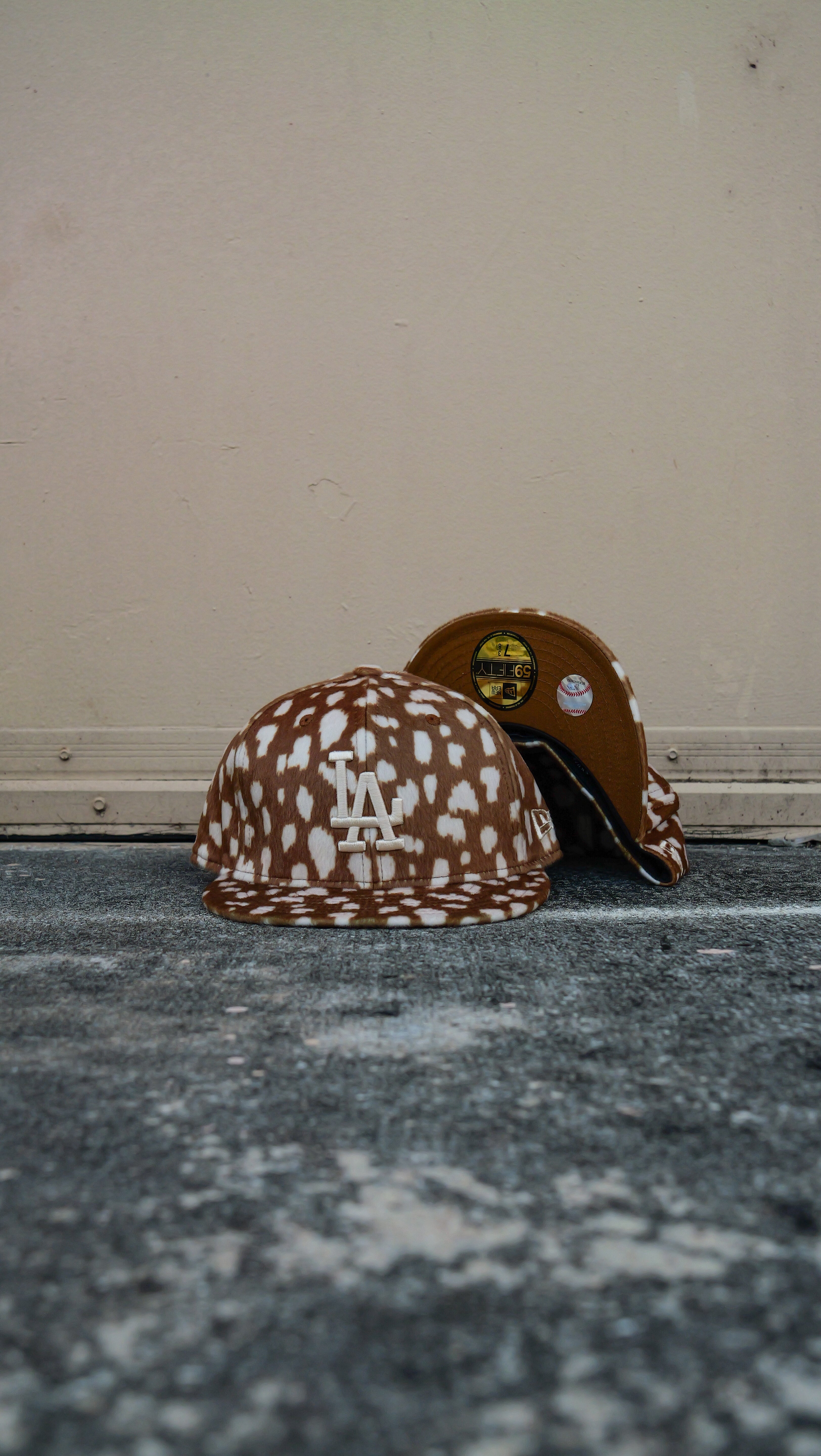 New Era Los Angeles Dodgers Pony Hair "Animal Print" Fitted