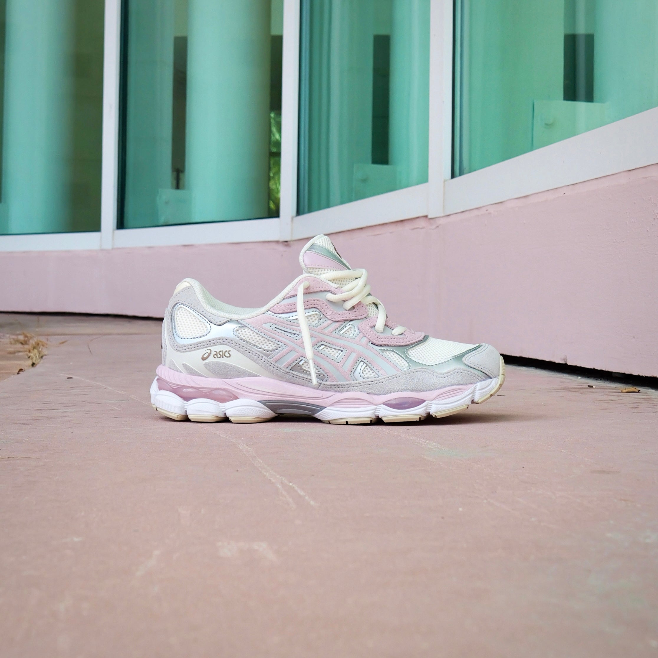 Mens Asics Gel-NYC (Concrete/Barely Rose)