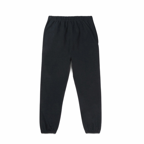 Purple Brand Fleece Sweatpants (Black) - PURPLE BRAND