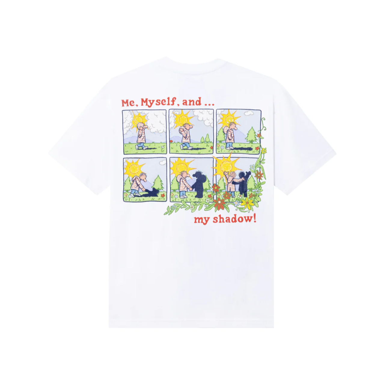 Market SHADOW WORK T-SHIRT (White) - Market