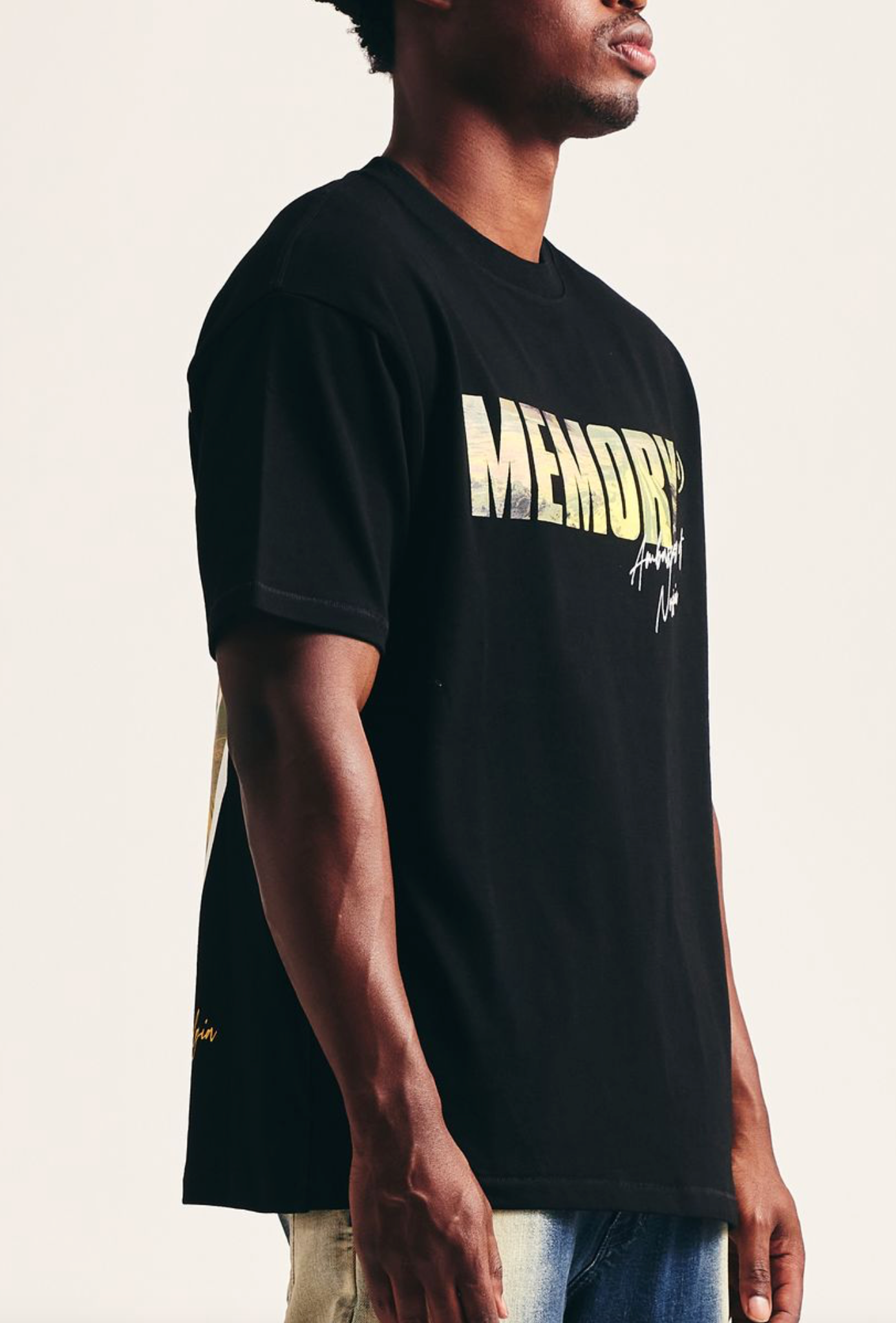 Memory Lane "Desert Scene" Black Tee - Memory Lane