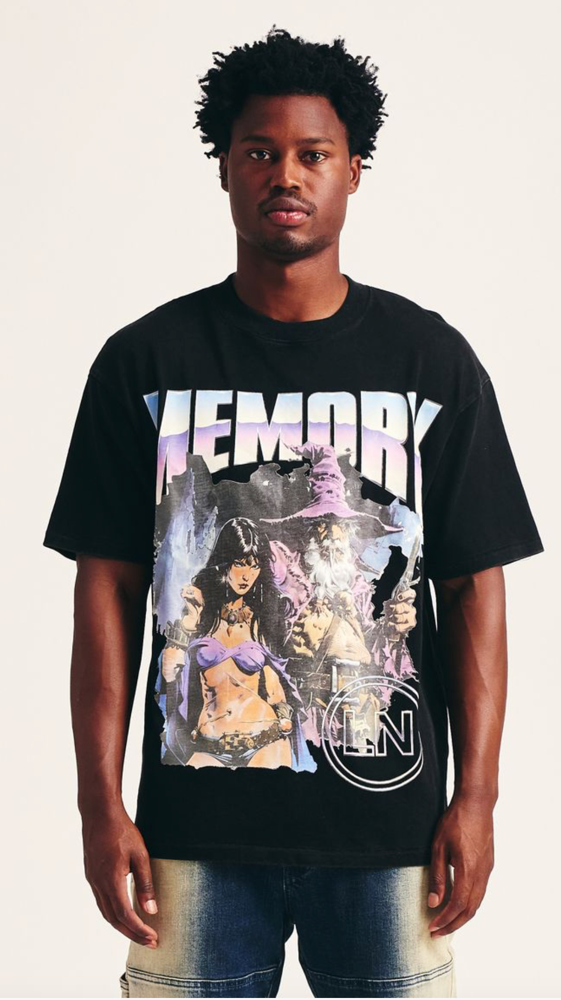 Memory Lane "Heavy Metal" Black Tee - Memory Lane