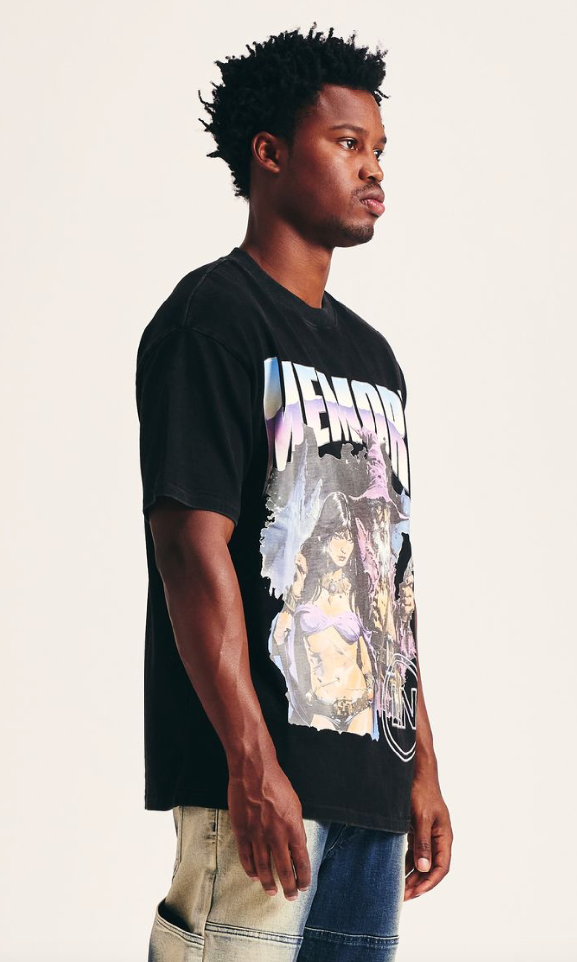 Memory Lane "Heavy Metal" Black Tee - Memory Lane