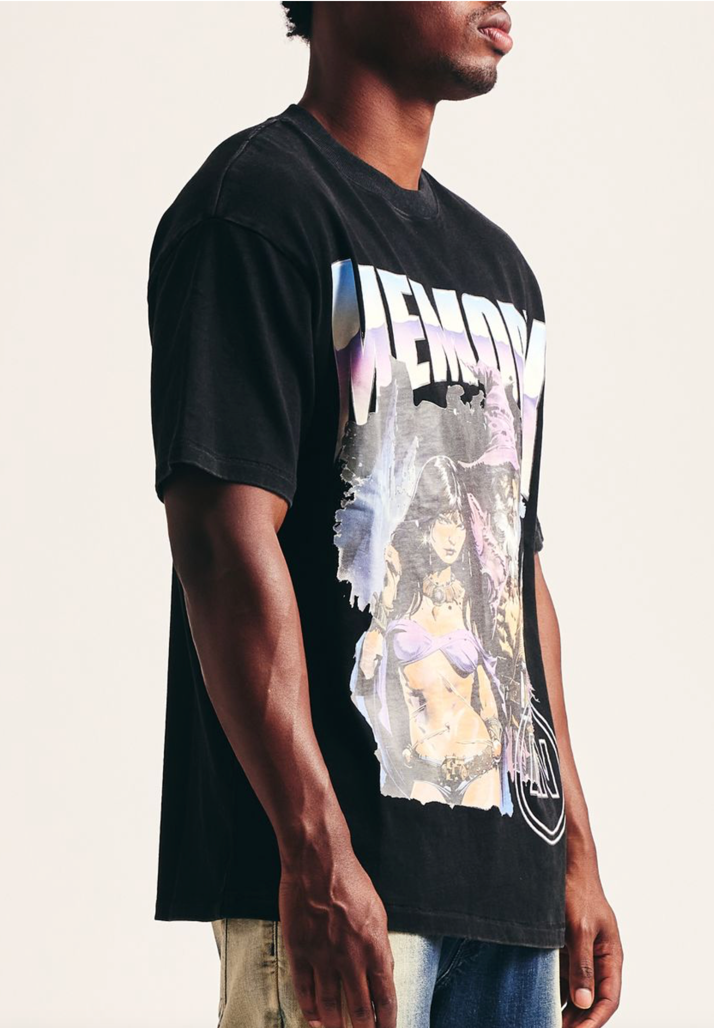 Memory Lane "Heavy Metal" Black Tee - Memory Lane