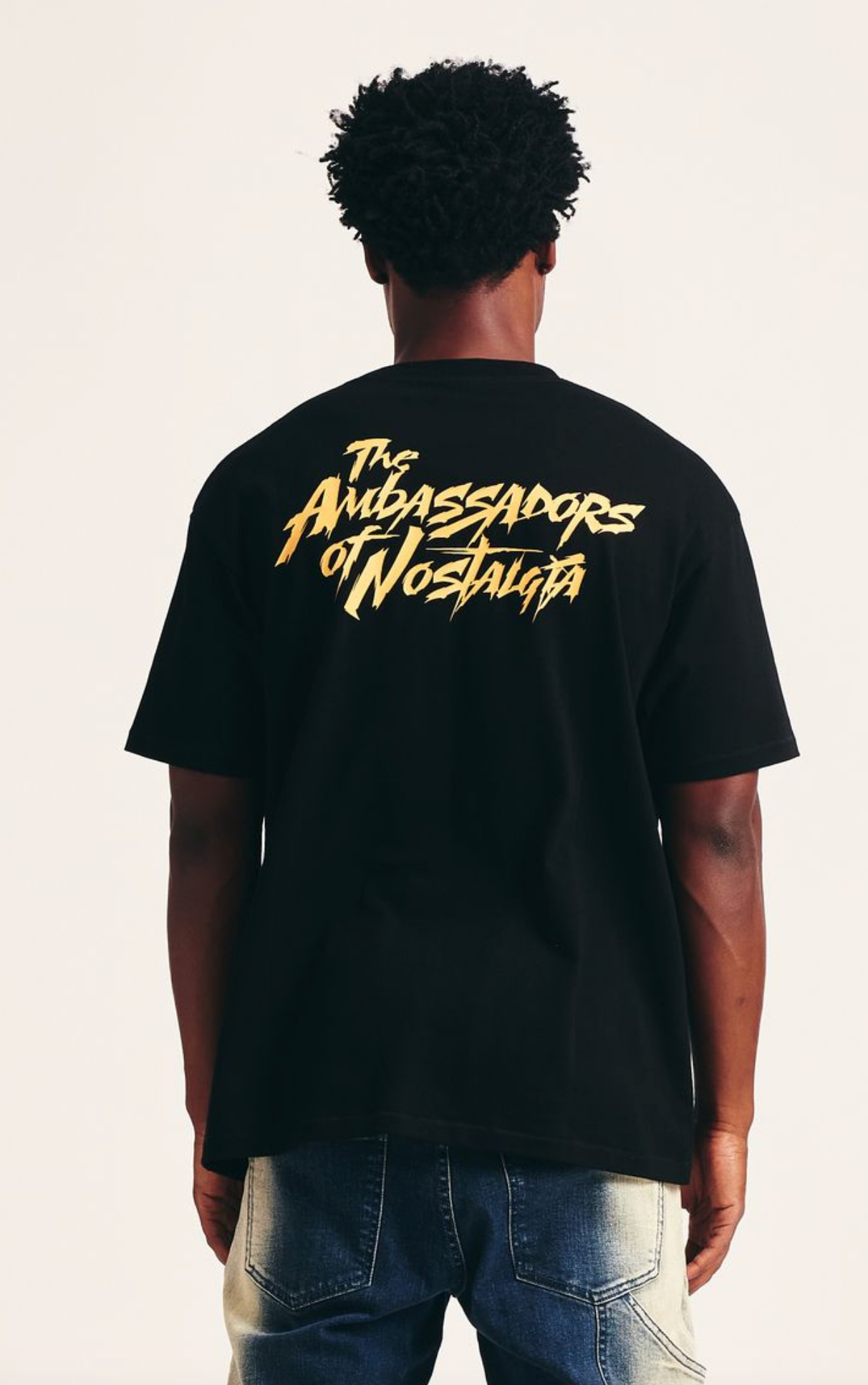 Memory Lane "The Wizard" Black Tee - Memory Lane