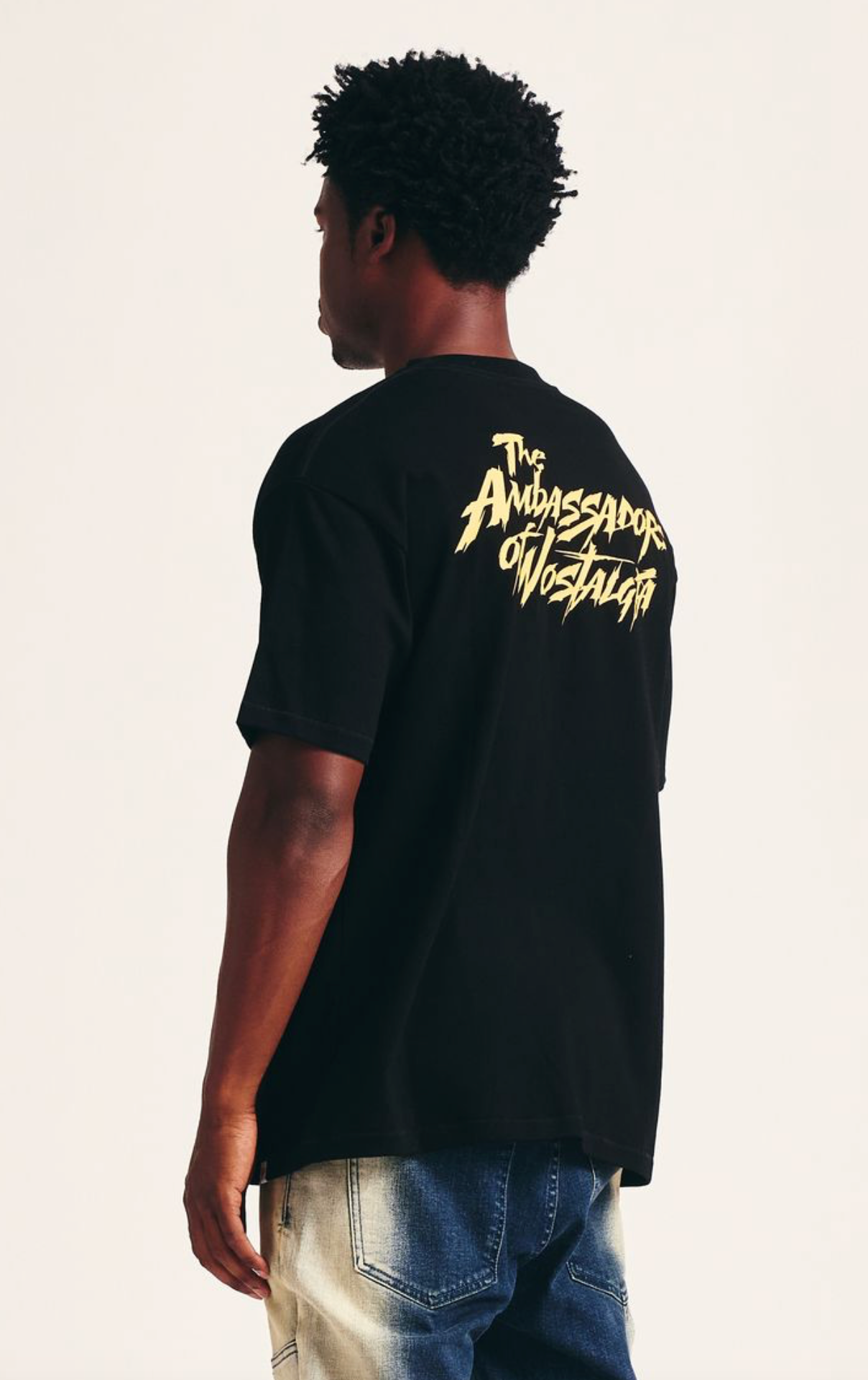 Memory Lane "The Wizard" Black Tee - Memory Lane