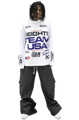 Heights Team USA Long Sleeve (White) - Heights