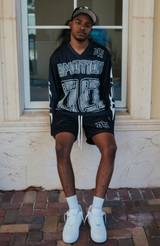 MIXED EMOTION- Black 'Lightning' Long Sleeve - Mixed Emotion