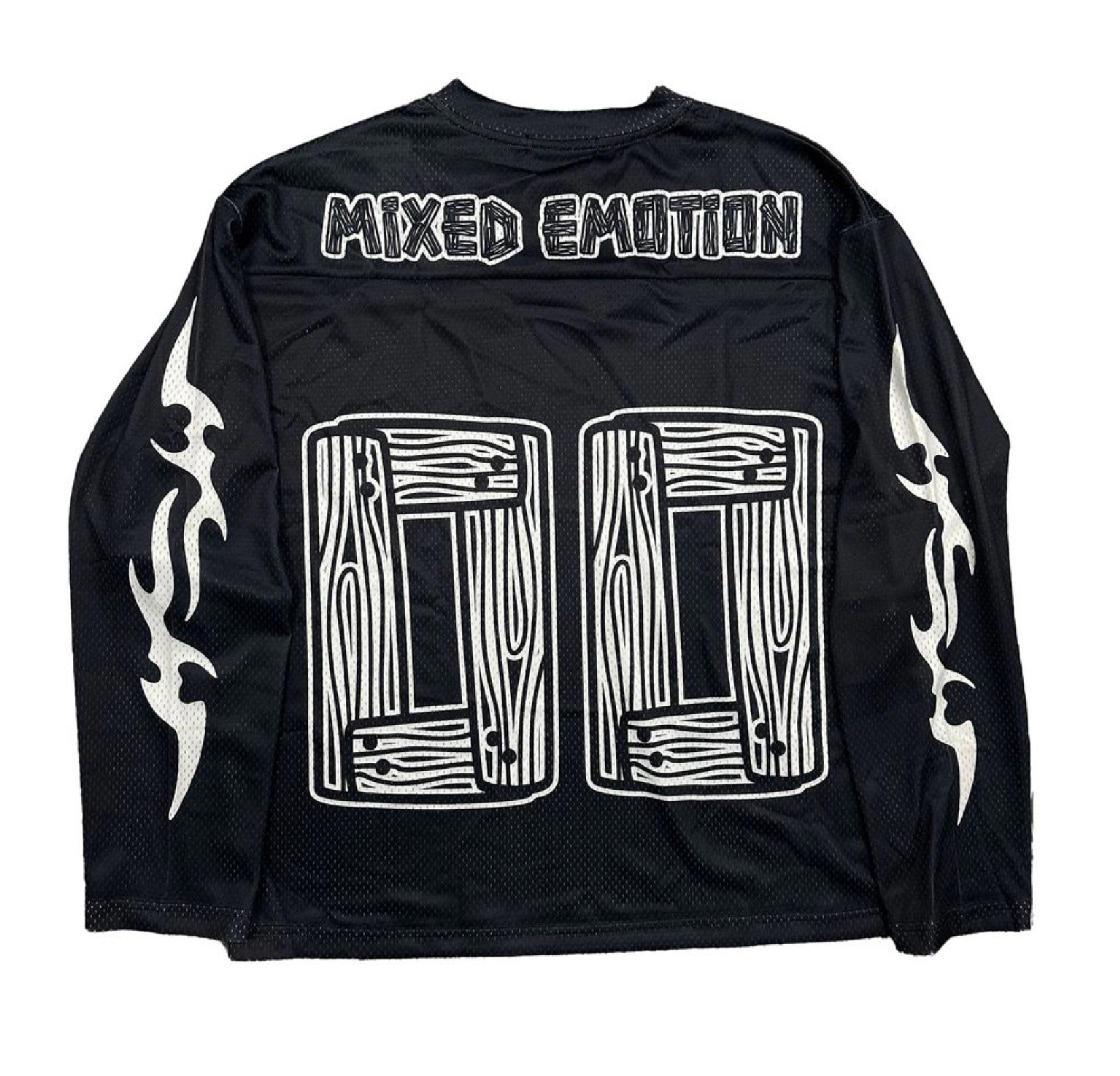 MIXED EMOTION- Black 'Lightning' Long Sleeve - Mixed Emotion