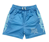 MIXED EMOTION- Blue 'Lightning' Shorts - Mixed Emotion