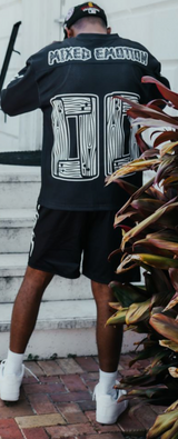 MIXED EMOTION- BLACK 'Lightning' Shorts - Mixed Emotion