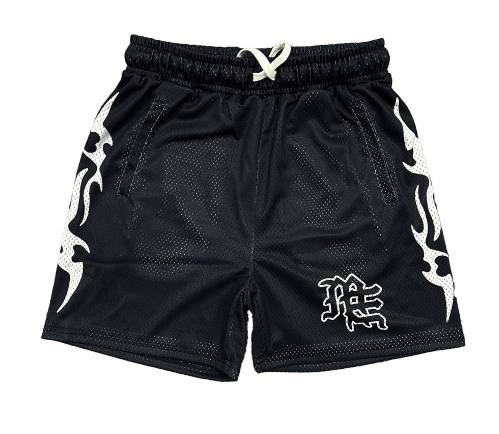 MIXED EMOTION- BLACK 'Lightning' Shorts - Mixed Emotion