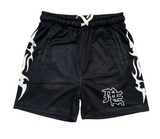 MIXED EMOTION- BLACK 'Lightning' Shorts - Mixed Emotion