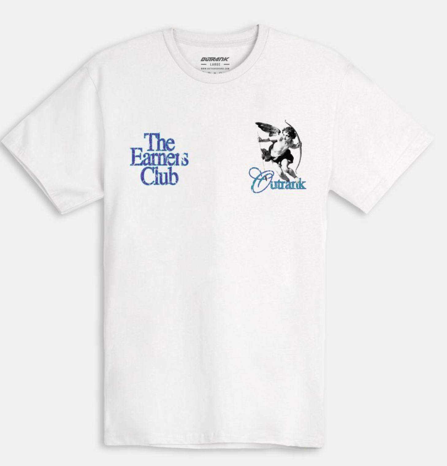 Outrank The Earners Club T-shirt (White)