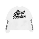 Mixed Emotion 'Blur' Long Sleeve (White)