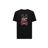 Psycho Bunny "Garret" Graphic Tee (Black)