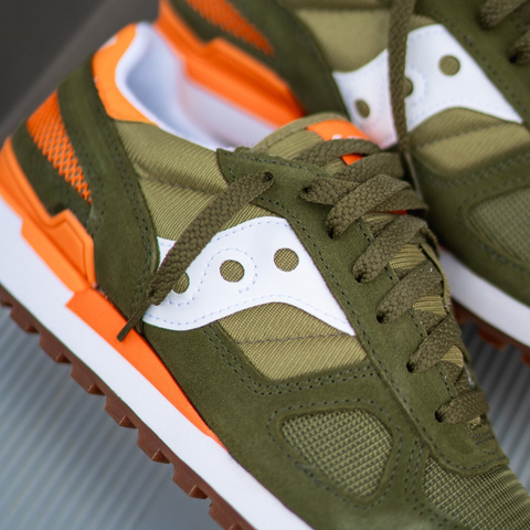 Saucony Shadow Original (Olive/Orange) - Saucony