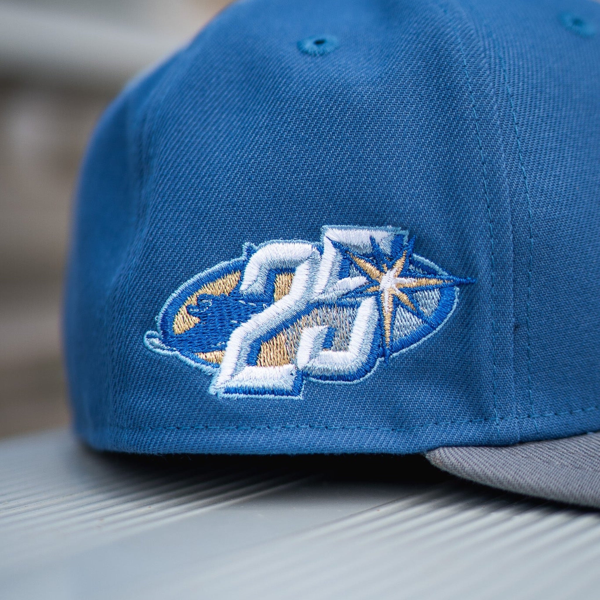 New Era Tampa Bay Rays 25th Anniversary Sky UV (French Blue/Flint) - New Era