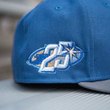 New Era Tampa Bay Rays 25th Anniversary Sky UV (French Blue/Flint) - New Era