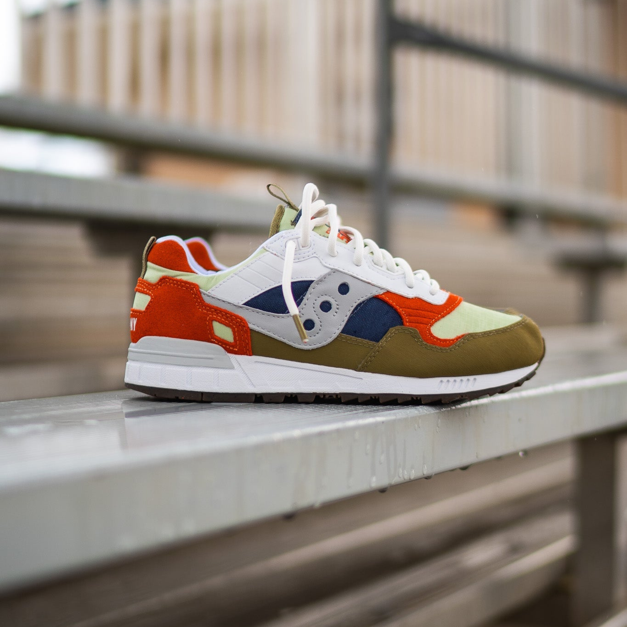 Saucony Shadow 5000 Outdoor (Olive/Grey/Orange) - Saucony