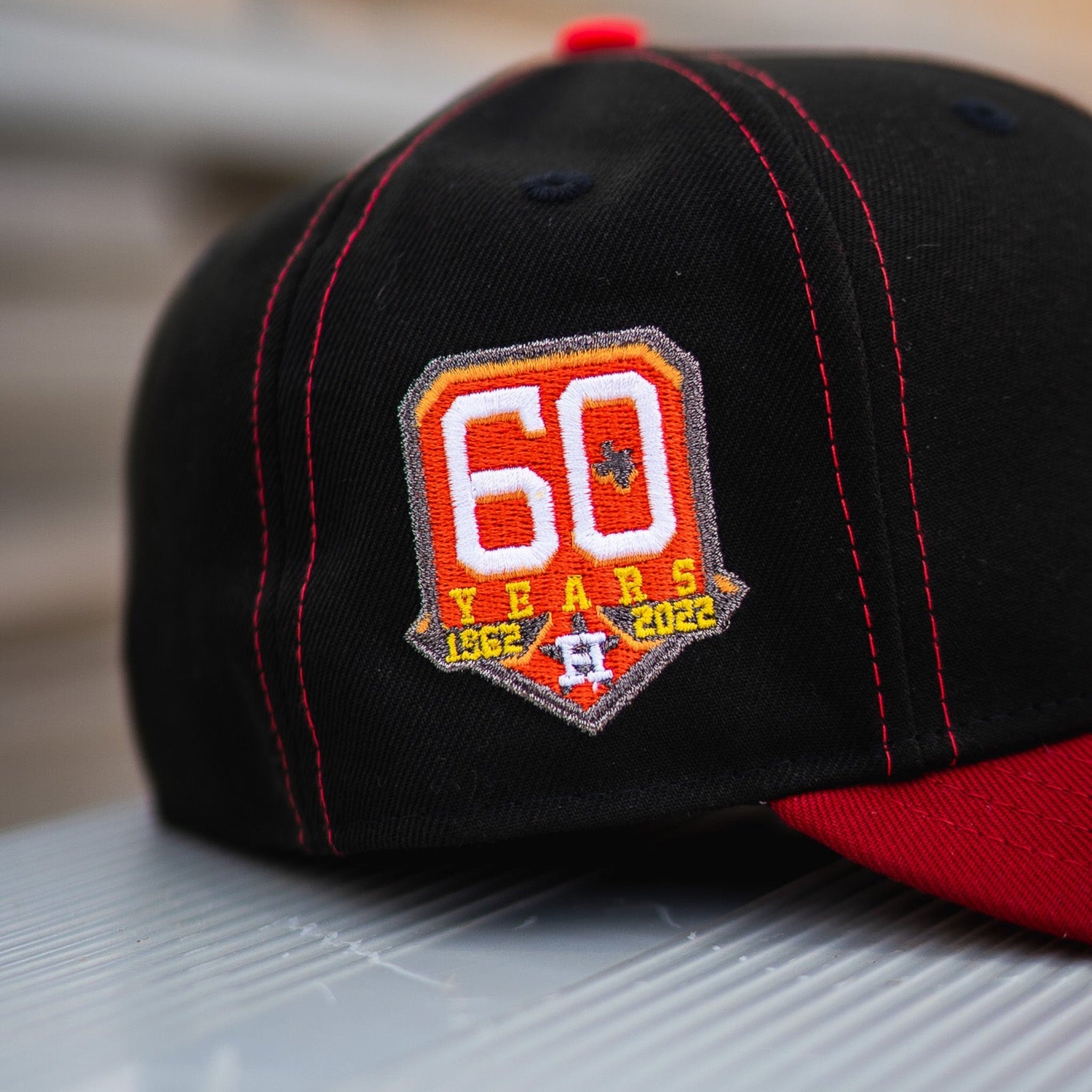 New Era Houston Astros 60th Anniversary Hawaii Orange UV (Black/Scarlet) - New Era