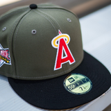 New Era Anaheim Angels 1989 ASG Sunflower UV (Olive/Black) - New Era