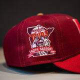 New Era Minnesota Twins 40th Season Pink UV (Maroon/Cardinal) - New Era