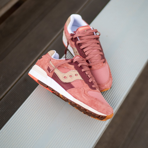 Saucony Shadow 5000 Premium (Coral/Tan) - Saucony