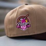 New Era San Diego Padres 40th Anniversary Pink UV (Khaki/Mocha) - New Era