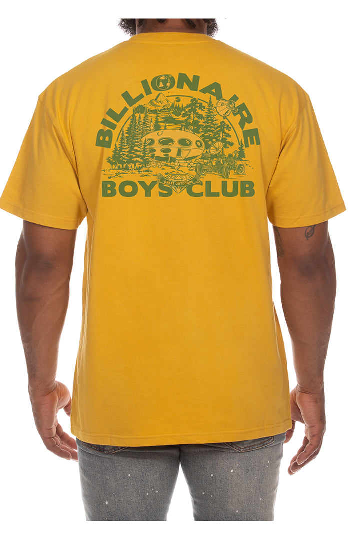 Billionaire Boys "Camp" SS Tee (Citrus) - Billionaire Boys Club