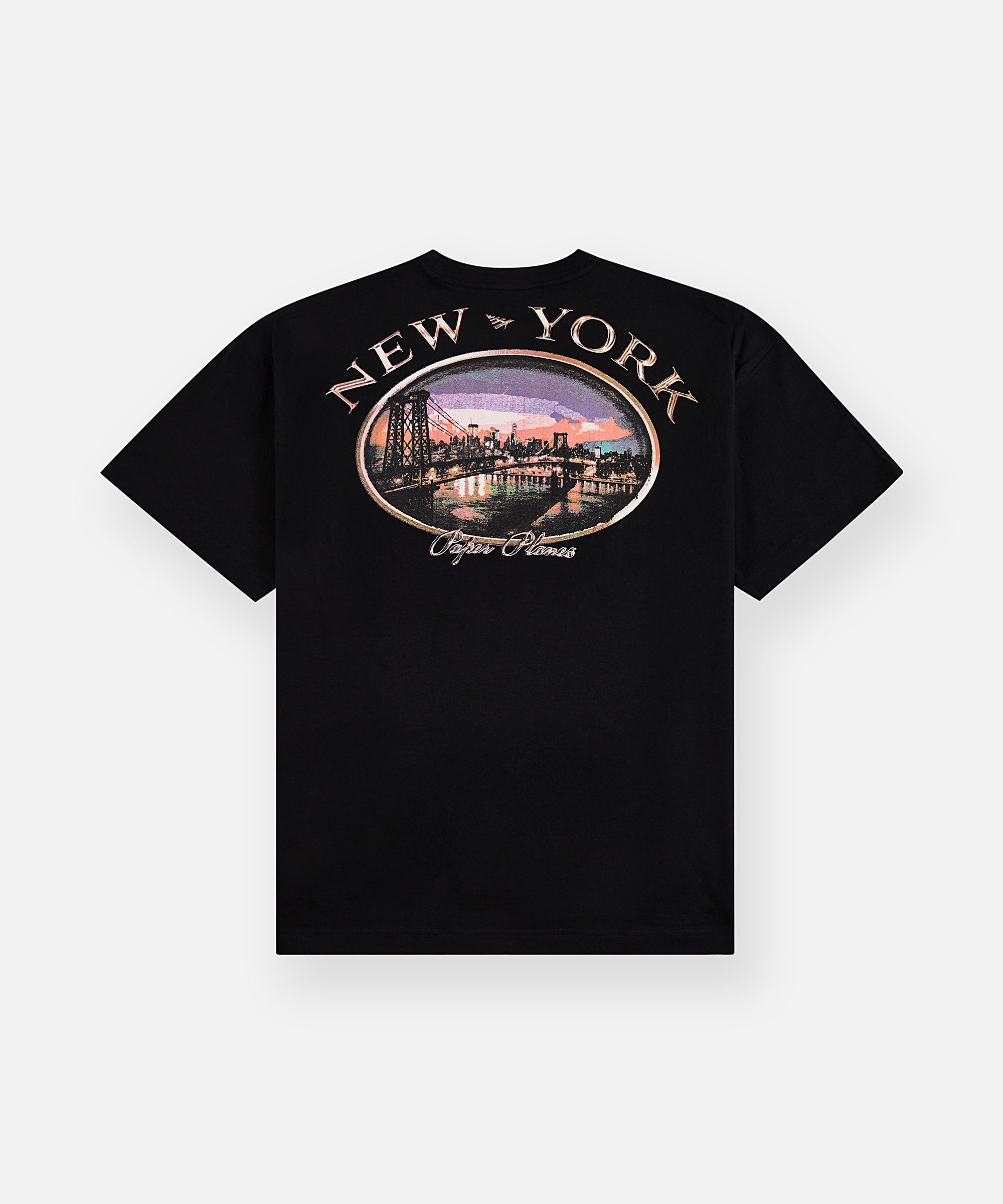 Paper Planes "NY Bridge" Tee (Black)