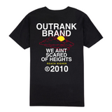 Outrank Reach Higher T-shirt (Black) - Outrank