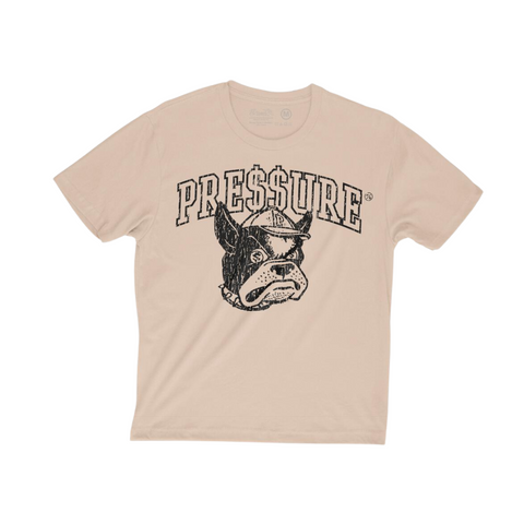 Fly Supply Pressure Oversized Tee (Oatmeal) - Fly Supply