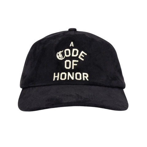 Honor the Gift Los Angeles Suede Cap (Black) - Honor The Gift