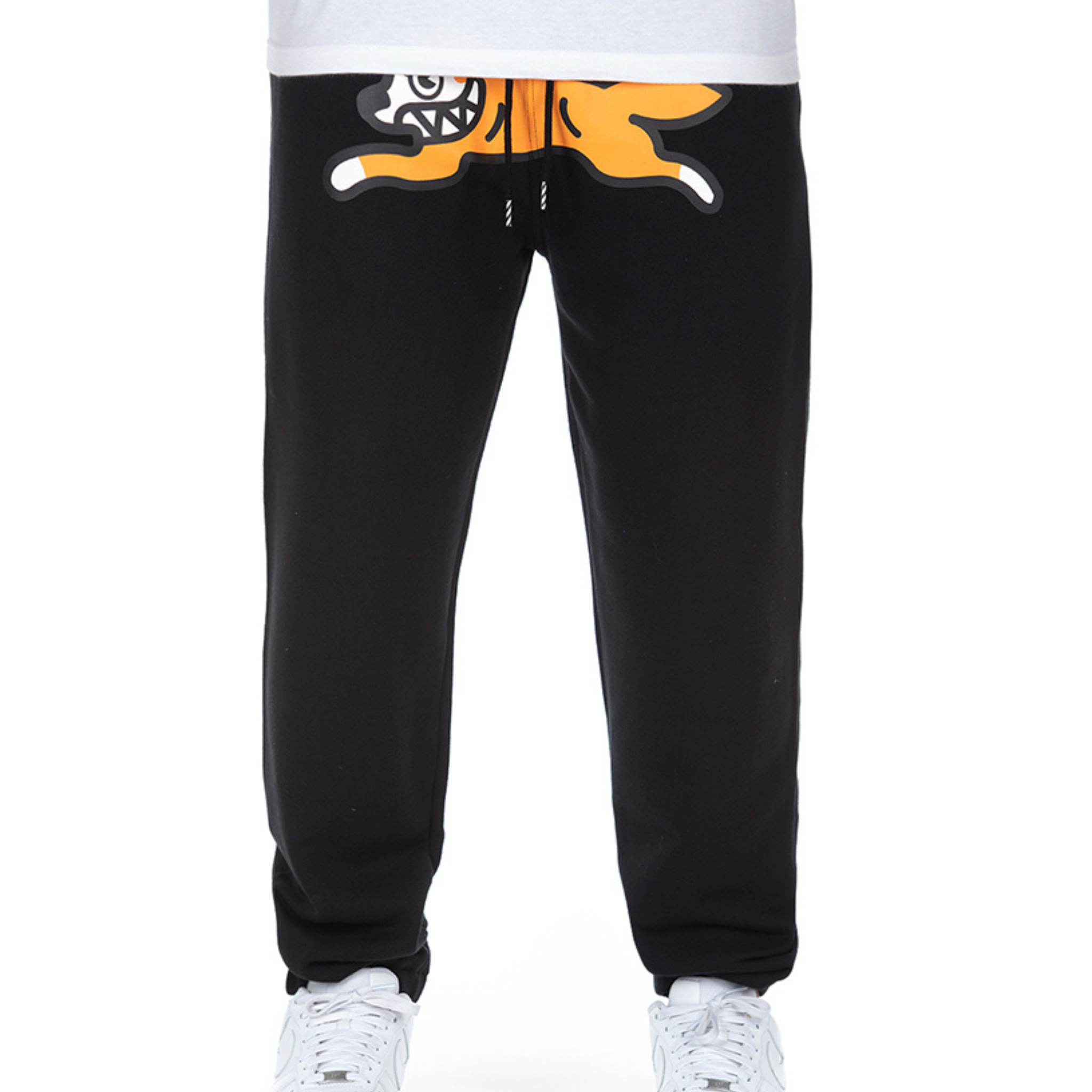 Ice Cream Running Dog Sweatpant (Black) - Ice Cream